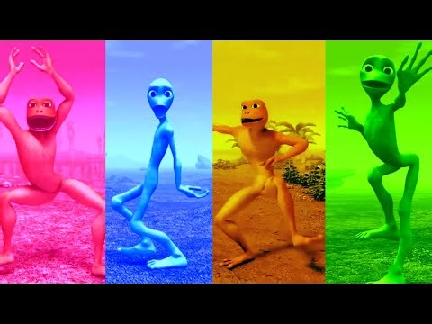 DAME TU COSITA DANCE CHALENGE PATILA VS GREEN ALIEN DANCE #177