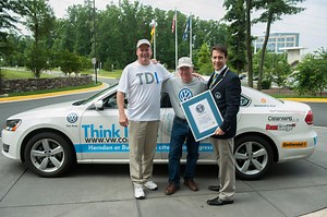 2013 VW Passat TDI Sets New Fuel Consumption Record