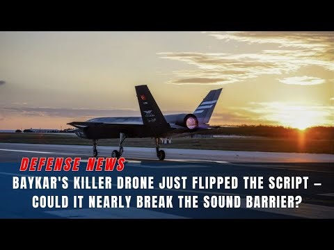 Kizilelma UCAV Test Flight with Ukrainian AI-322F Engine | Baykar Combat Drone