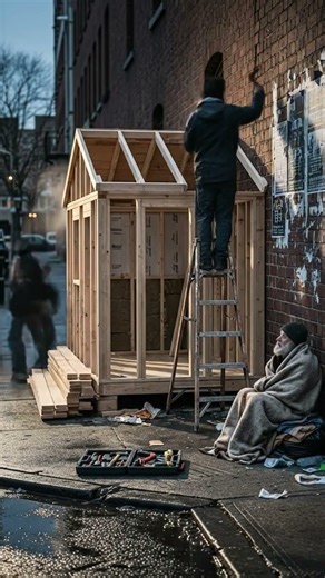From Street to Tiny Home ❤️ A Homeless Grandpa’s Life Changed Forever