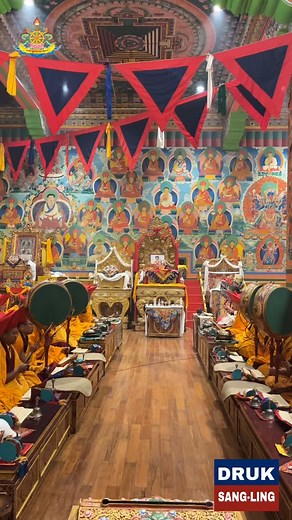 From today onwards, the preparation of the sand Mandala for the Mahakala Puja will begin. Before commencing the Mandala, the monks performed the preparatory Puja and the Mask Dance. . #gyalwangdrukpa #drukpathukseyrinpoche #drukpa #dalimonastery #darjeeling | Druk Sang-Ngag Choeling Monastery