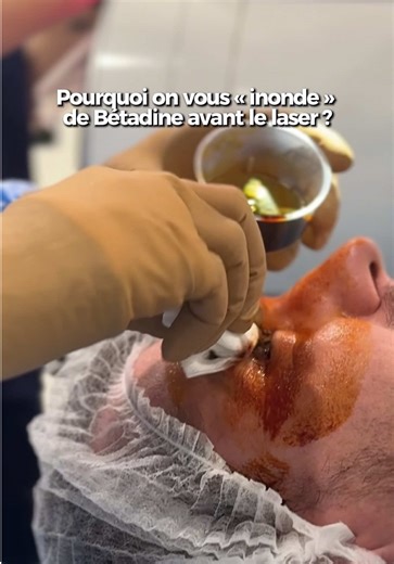 Importance de la Bétadine avant la chirurgie laser