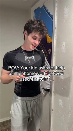 POV your kid asks for help on her homework 😂 #shorts #fyp #relatable #viral