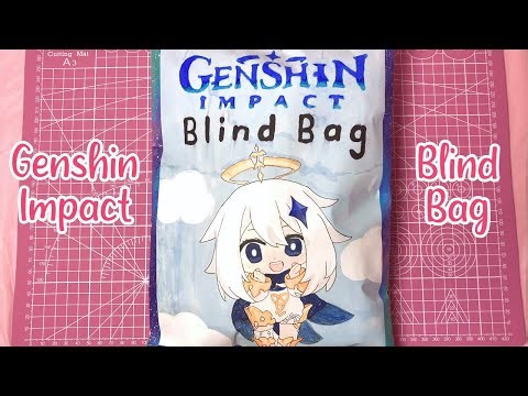 Genshin Impact ✨ Paper Blind Bag | ASMR | sanriolve