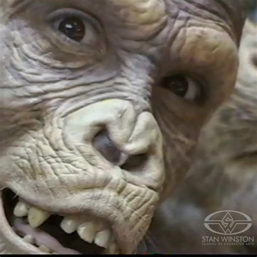 Stan Winston's Ape Makeup Test for Planet of the Apes Remake