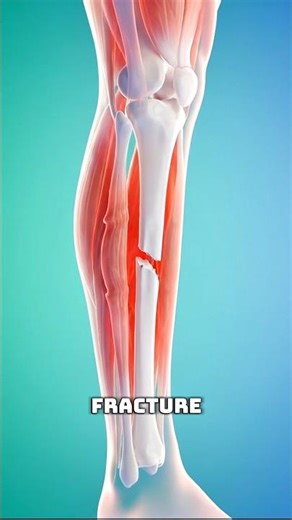 The Hidden Danger of Compound Fractures #medicalanimation #anatomy #sciencefacts #oddly#bonebreak