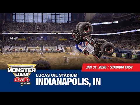 Monster Jam: Indianapolis, IN - 1 (Full Event) | Jan 31, 2026 | Stadium East