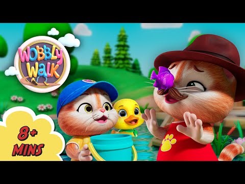 Nature 🌿 & Many More | Wobbly Walk Nursery Rhymes & Kids Songs