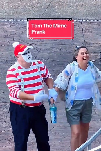 Tom The Mime Prank#tomthemime #mime #mimeartist #fyp #tiktokgrowthchallenge