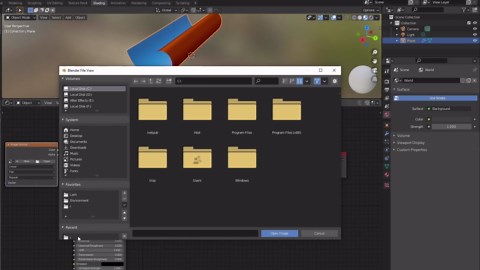 Blender Tip - How to make Double Sided Materials - 217