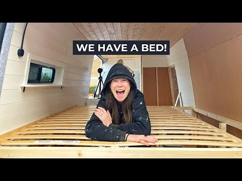 Our Sprinter Van Conversion Bed Design | DIY Campervan Series