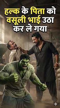 हल्क ने वसूली भाई से बचाई अपने पिता की जान 💔🔥 | Hulk Hindi Shorts #short #hulkvideo #hulk