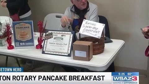 Hometown Hero | Ironton Rotary Club pancake breakfast | Haystack News