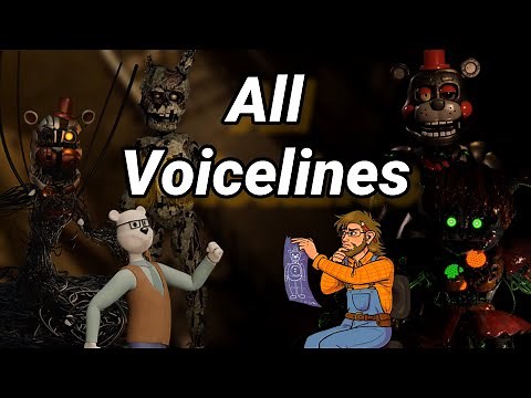 Freddy Fazbear’s Pizzeria Simulator All Voicelines (with subtitles)