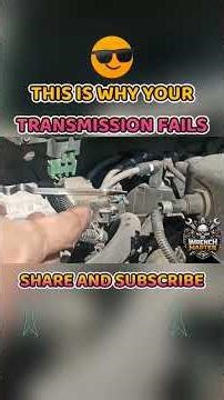 this is why Your transmission fails - gear box fails Solutions #automobile #mechanic #automotive