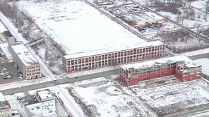 Chopper 7 shows site of Packard Plant set to be re-developed