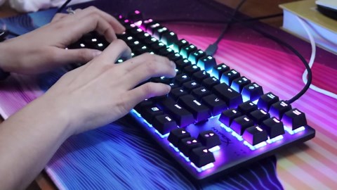 Higher quality: HyperX Aqua switches typing sounds no talking