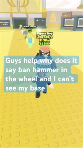Ban hammer isn’t in the wheel?🔨 ￼