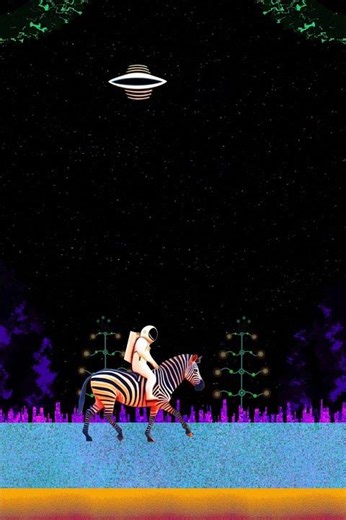 Moonwalk Rider. Animation. NFT #nft #animation