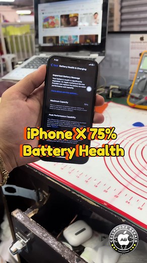 Tips for Maintaining iPhone X Battery Health at 75%