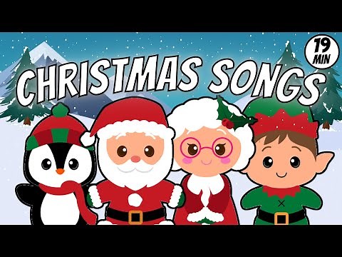 Christmas Songs for Kids | Jingle Bells, Up on the House Top and More! | Kids Songs & Nursery Rhymes