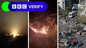 Gaza hospital: Breaking down video of Al-Ahli Arab hospital explosion