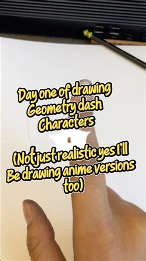 Geometry Dash Characters as Real People?! | Anime Drawing Short ✍️