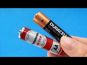 Don’t Throw Away AA Batteries! This Simple Trick Makes Them Work Again in Just 1 Minute! 🔋