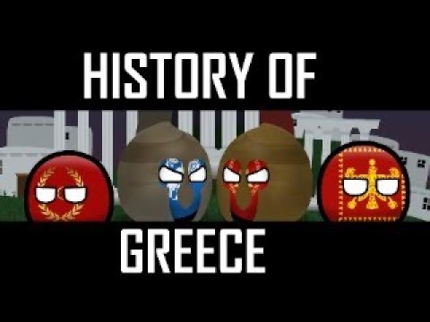 History of Greece (part 1), History of Ancient Greece | Countryballs history Animations