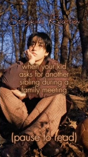 skz reaction to your kid , y'all I have an exam wish me good luck