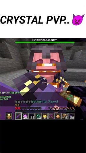 Best Crystal PvP 1v1 Ever 🔥 MazerClub.net OP Fight 💎⚔️|#shorts #cpvp #crystalpvp #minecraft.