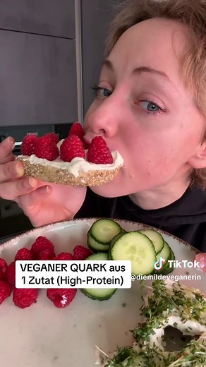 Veganer Quark aus nur einer Zutat – High Protein Rezept