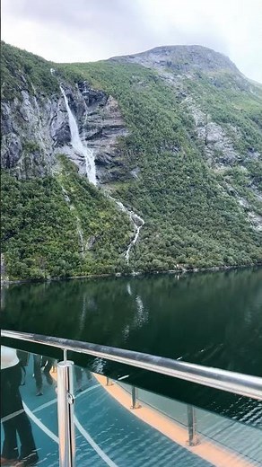 🇳🇴 Geirangerfjord & Sieben Schwestern mit Mein Schiff 🚢💦#MeinSchiff #Geiranger #SiebenSchwestern
