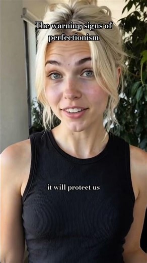 Perfectionism has signs. Learn to spot them early.