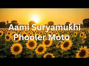 Aami Suryamukhi Phooler Moto Dekhi Tomai | Nazrul Geeti | Bengali Classical Song