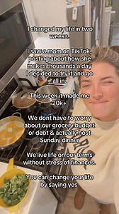 179K views · 1.1K reactions | "Two weeks ago, I saw a mom on TikTok making thousands a day. I decided to go ALL IN and try it for myself. This week? I made $20K+ No more stressing over the grocery budget or debt. Now, we host Sunday dinners and live life on *our* terms, free from financial worries. If I can do this, so can YOU. Say YES to change, and watch your life transform.  #makemoneyonline #FinancialFreedom #passiveincome | Em Walcott | Facebook