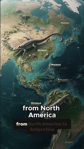 Mosasaurus The T Rex of the Ocean & Its Incredible Evolution! 🌊🦖 #dinosaurs #dinosaur #pterosaurus