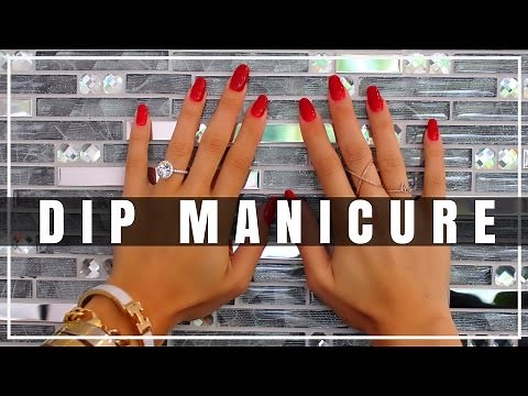 DIP POWDER SNS NAILS | Manicure Application Step By Step & Review