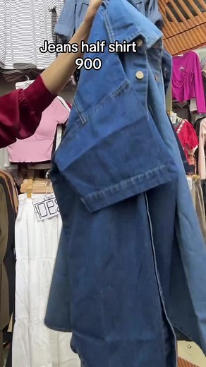 Stylish Half Shirt and Jeans Look for Girls