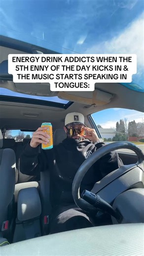 𝖢𝗈𝖽𝗒 𝖥𝖾𝗋𝗇𝗅𝖾𝗒 on Instagram: "This may be my new favorite song 😂 • #energydrinkaddict"