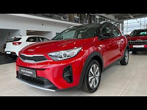 Kia Stonic [1.2 84KM 5MT] wersja M z pakietem SMART | kolor Signal Red z czarnym dachem | 4K
