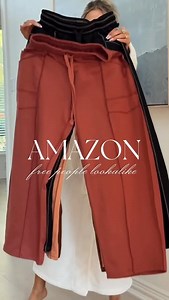 51K views · 2.9K reactions | 10/10 for these FP inspired pants!! 﫶懶☠️❤️ •SHOP• ☁️ Shop the whole collection here •SIZING• Fit TTS / Wearing Size Small Colors: 1️⃣ Brick Red 2️⃣ Dusty Orange 3️⃣ Black 4️⃣ Brown •MY STATS• 5’5” // 127lbs // size: small / 4 / 27 | Hello Jenna Wood | Facebook