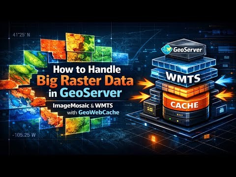 How to Handle Big Raster Data in GeoServer | ImageMosaic and WMTS with GeoWebCache | ‪@GISSchools‬