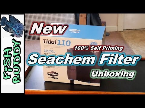 Seachem Tidal 110 Power Filter Unboxing and Setup