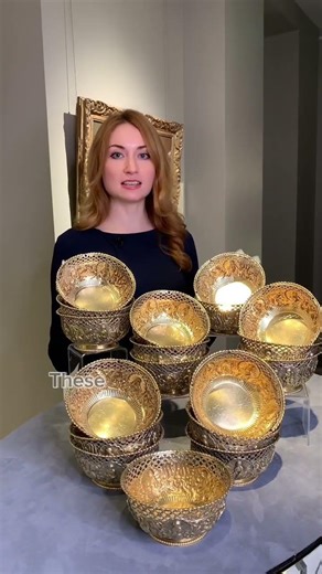 Tiffany & Co. Custom Finger Bowls for Mary Jane Morgan