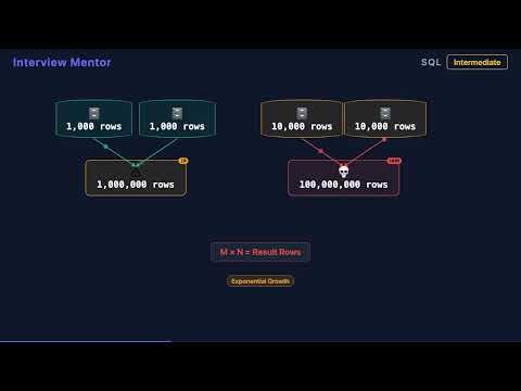 Why CROSS JOIN Crushes Database Performance (SQL Explained)