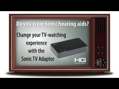 Sonic TV Adaptor | How To Watch TV With Hearing Loss | Hearing Group