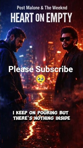Post Malone & The Weeknd - Heart On Empty (Official Lyric Video) | WV