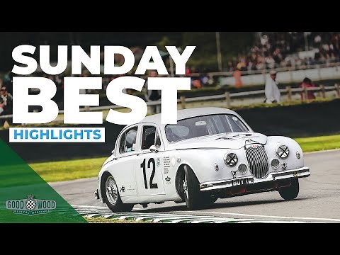 2021 Goodwood Revival Sunday Highlights | RAC TT, F1 battles in the rain, pre-war drifting