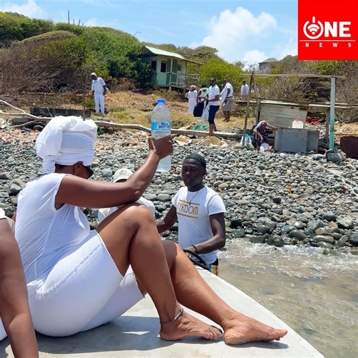 Several individuals from St. Vincent and the Grenadines, Belize, and the USA who identify as Garifuna have expressed their seriousness to have the island declared a sacred heritage site for Garifuna, the world over. One News SVG’s Demion McTair accompanied the group of individuals on a Ministry of Culture-organized pilgrimage to Baliceaux on March 12, 2023, and filed this report. | One News SVG